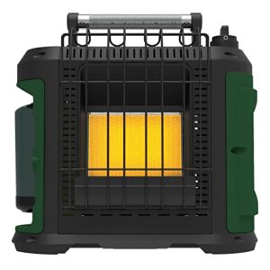 dyna-glo 10k btu grab n go portable propane heater - green