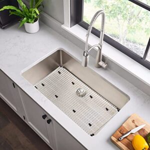 EBG2815 Stainless Steel Bottom Grid,for Elkay sink bowls 28-1/4" x 15-1/4" x 1-1/4"Sink Grid,Sink Rack for Bottom of Sink,Kitchen Sink Grid,Sink Protector,Sink Bottom Grid