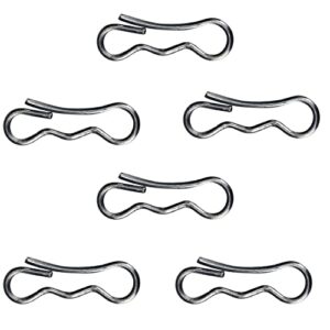 714-04040 bow tie cotter pins fits mtd troy-bilt craftsman 194208 ryobi and more brands, replace husqvarna 532194208 ,pack of 6