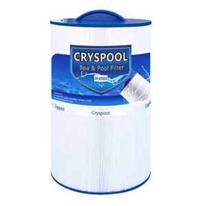 cryspool spa filter compatible with caldera 50, caldera spas, c-7350, 1019401, 73532, pcd50n, fc-3963, 50 sq.ft hot tub filter, 1 pack