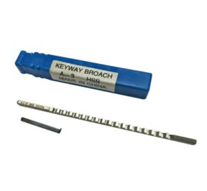 3mm a push-type keyway broach cutter hss metric size cnc machine cutting tool