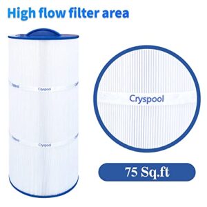 CRYSPOOL Spa Filter Compatible with Caldera 75, C-7375, 1019301, 73531, PCD75N, FC-3964, 75 sq.ft, 1 Pack