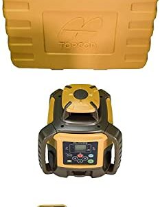 Topcon CLASS 1 2.4mW Laser RL-HV2S Leveling Dual Grade Laser Kit w/NiMH Battery