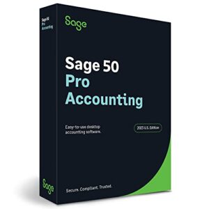 Sage 50 Pro Accounting 2023 U.S. Small Business Accounting Software