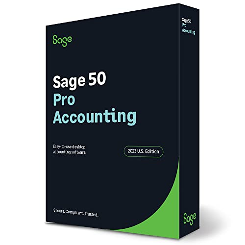 Sage 50 Pro Accounting 2023 U.S. Small Business Accounting Software