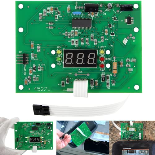 sixcow IDXL2DB1930 Display Board Replacement for Hayward H350FDP, Universal H-Series Induced Draft Heater Models H250IDL2, H350IDL2, and H400IDL2