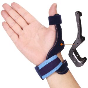 willcom ventilated thumb brace for arthritis pain relief, without limiting hand function, spica splint for tendonitis, trigger finger for men women(s)