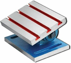 r&d adjustable swivel angle plate 8" x 10" {manufactured from high grade casting.}