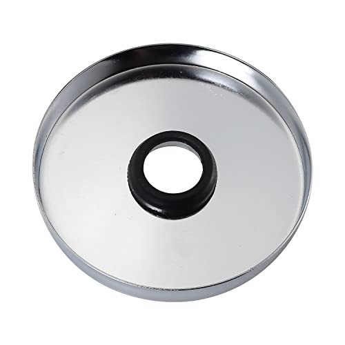 DGBRSM Shower Flange Cover 3.5 Inch Extra Large Round Escutcheon Cover Plate for Shower Head Arms, Chrome