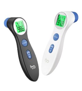 infrared forehead thermometer for adults and kids 2pcs
