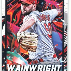 2022 Topps Fire #197 Adam Wainwright NM-MT St. Louis Cardinals Baseball