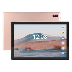 estink 10.1 inch hd tablet, pink dual camera tablet, dual sim, callable, 3gb 64gb, 1280x800 resolution, 5 million front and 13 million rear pixels, for android 8.0 smart operating system(us)