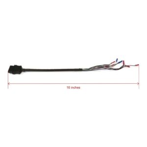 The ROP Shop | 9-Pin Female Vehicle Side, Snowplow Harness Repair Kit for Western Unimount Plow