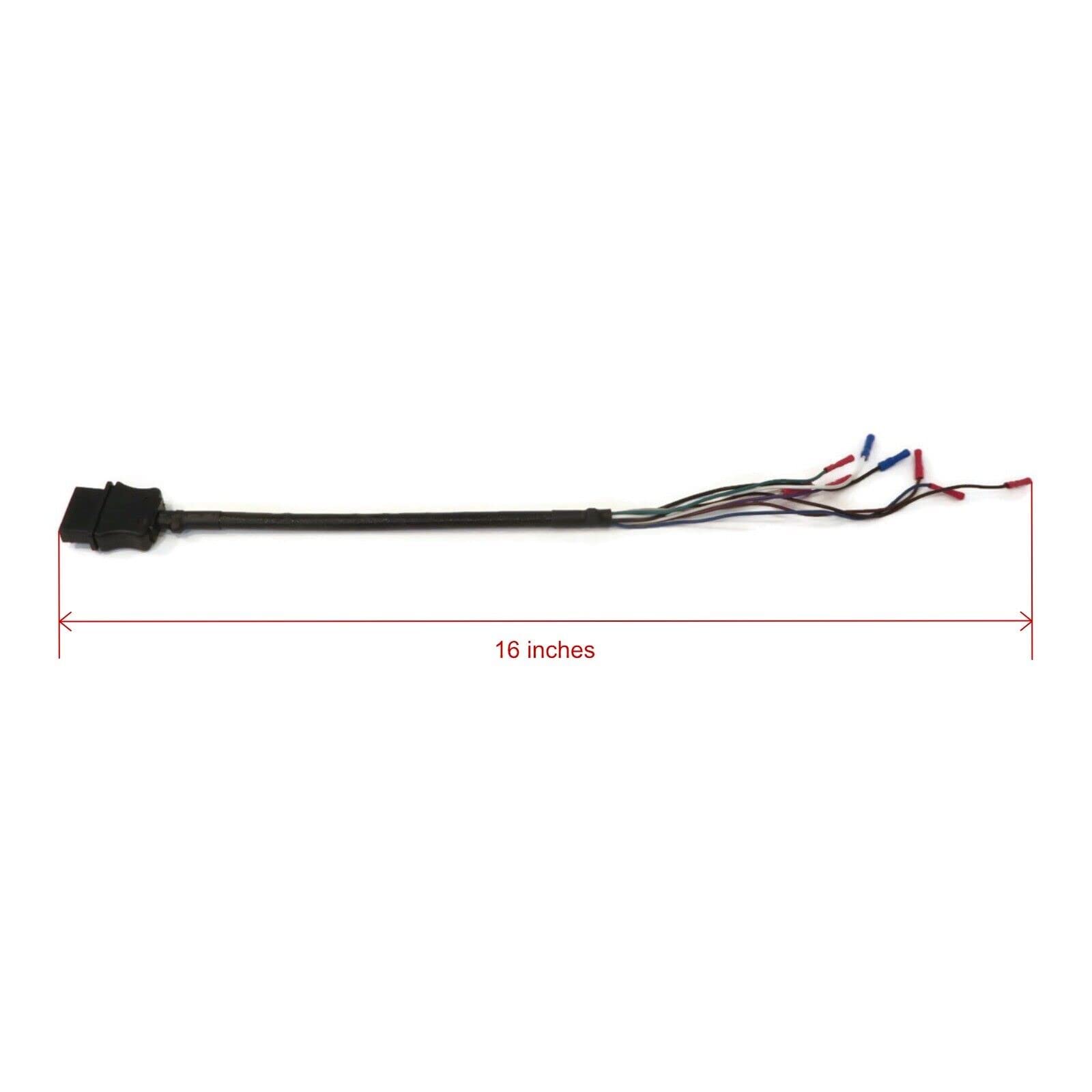 The ROP Shop | 9-Pin Female Vehicle Side, Snowplow Harness Repair Kit for Western Unimount Plow