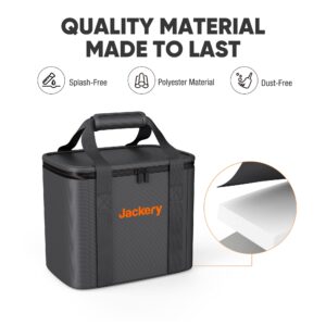 Jackery Carrying Case Bag (S Size) for Explorer 240/300 / 500 Portable Power Station - Black (Power Station Not Included)