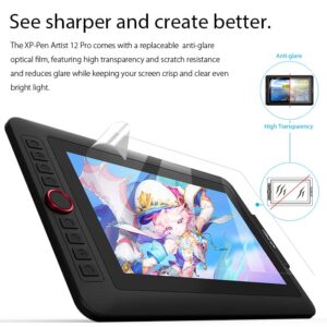 Artist 12 Pro 11.6 Inches Graphics Tablet Drawing Tablet Monitor Display Animation Digital Art with Tilt 8192 Pressure