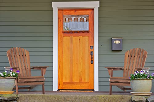 Half Pre-Assembled Folding Adirondack Chair Set of 2, Outdoor Wooden Patio Chair for Garden Lawn Backyard Deck Firepit