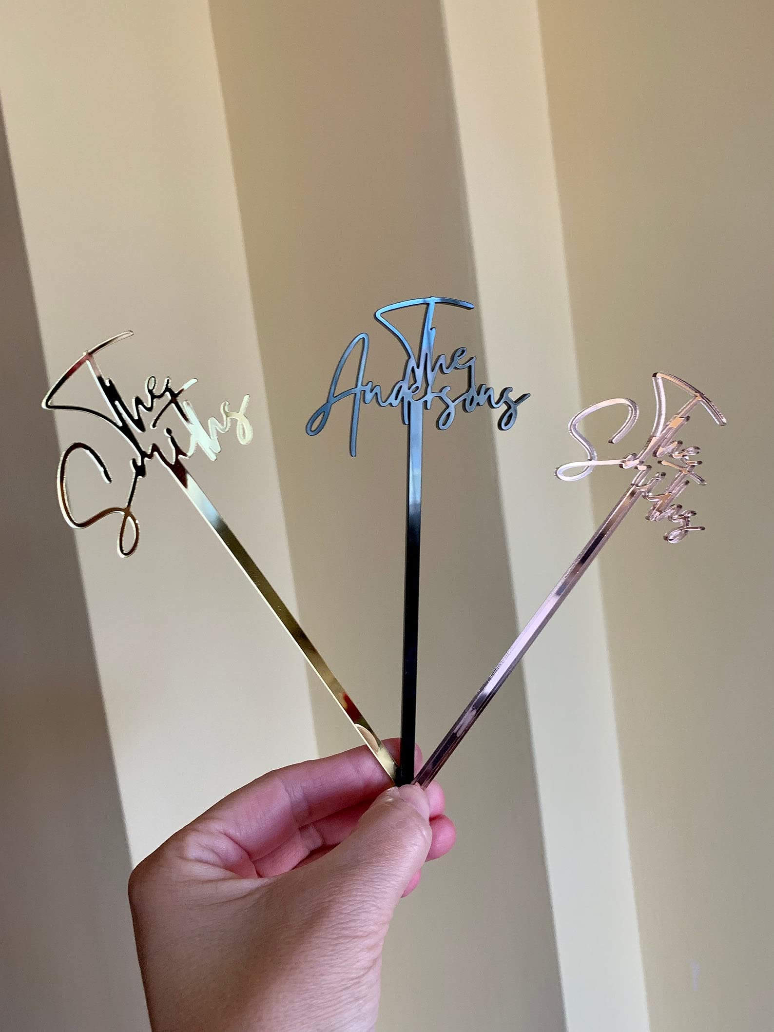 Personalized Name Drink Stirrers, Custom Hand Lettered, Modern Calligraphy Stir Swizzle Stick, Cocktail Bar Accessories, Wedding Table Centerpiece, Bridal shower decor, Party pick, Birthday decoration