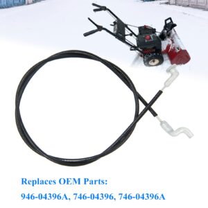 AILEETE Speed Selector Cable 946-04396A for MTD Craftsman Troy-Bilt Cub Cadet Yard Man Yard Machines Snowblower Snow Thrower, Replaces 746-04396 746-04396A