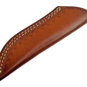 7" long handmade leather knife sheath for 7"—9" fixed blade knife