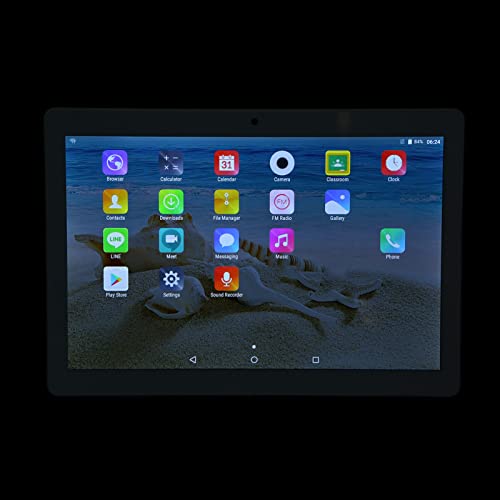 GOWENIC 10.1in Tablet for Android 12, 6GB RAM 128GB ROM MT6592 10 Cores Tablet with 1960x1080 HD IPS Display, 5G WiFi Calling Learning Anti Blue Light Tablet for Work Study Writing Drawing Play (US)