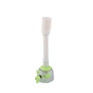 qtqgoitem plastic tap-water cleaning saving water strainer faucet nozzle filter green (model: 088 089 a3f 110 8e2)