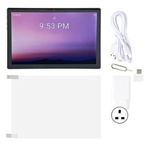 4G LTE Tablet, Octa Core 100-240V 4GB 64GB 4G LTE 10.1 Inch Business Tablet (UK Plug)