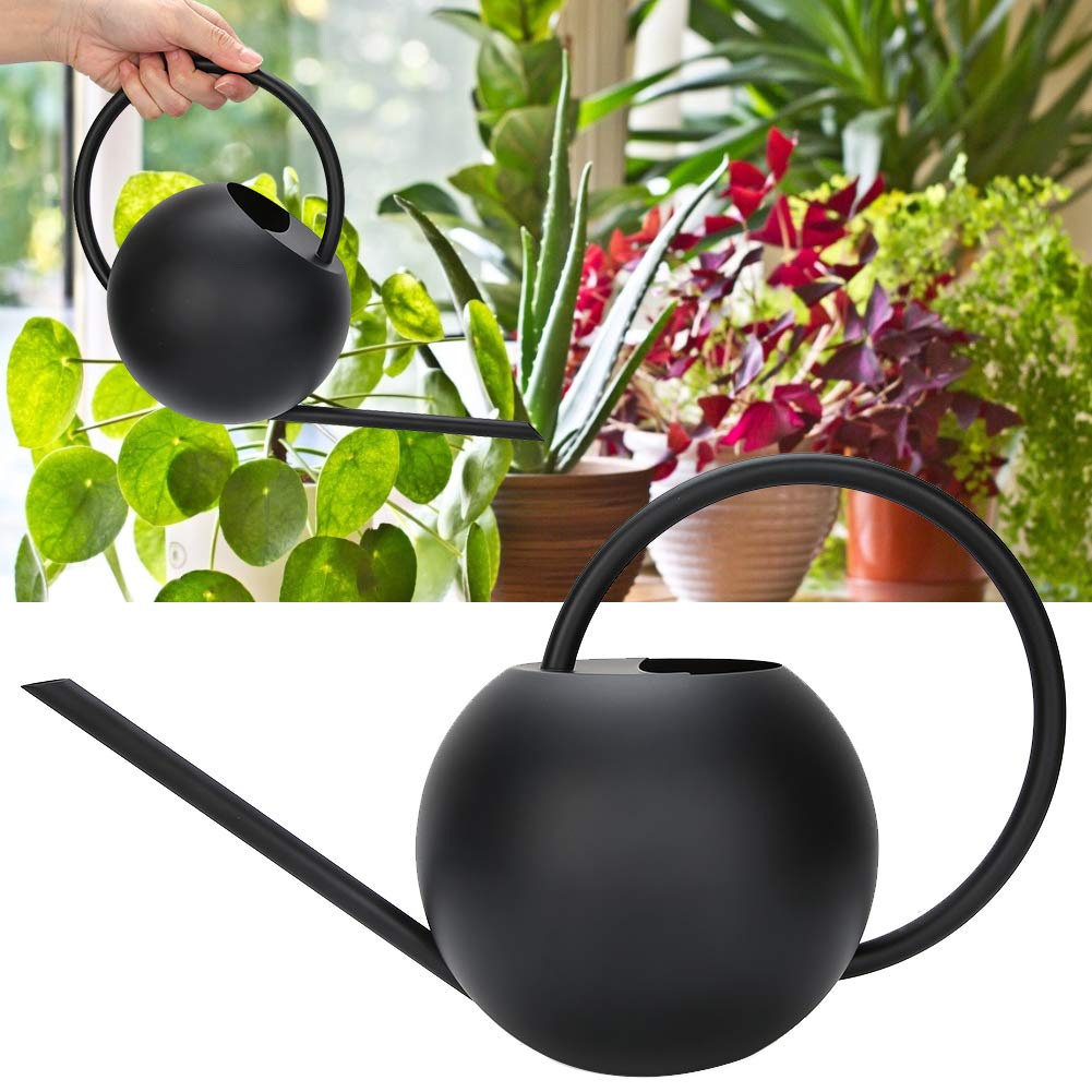 Watering Can for Indoor Plants, 1000ml/33oz Household Stainless Steel Long Spout Watering Pot Garden Watering Can for Bonsai Garden Flowers Plants Tool
