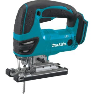 Makita BL1850BDC2 18V LXT Lithium-Ion Battery and Rapid Optimum Charger Starter Pack (5.0Ah) with XVJ03Z 18V LXT Lithium-Ion Cordless Jig Saw