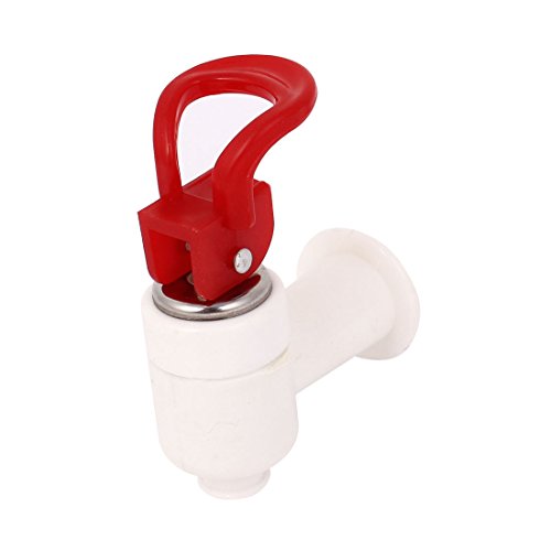 Qtqgoitem Home Push Type Plastic Water Tap Faucet 3/8BSP White Red (Model: b29 ec2 477 abb 44f)