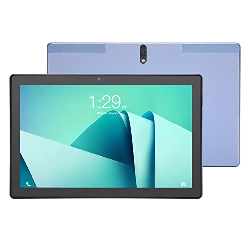 Yoidesu S18 10 inch Android 10 Tablet, 6GB RAM 256GB ROM, MTK6753 Octa Core Processor, 1200x1920 IPS HD Screen, Dual Speakers, Supports Calling, 4G Network and 5G WiFi, 7000 mAh Battery(Blue)