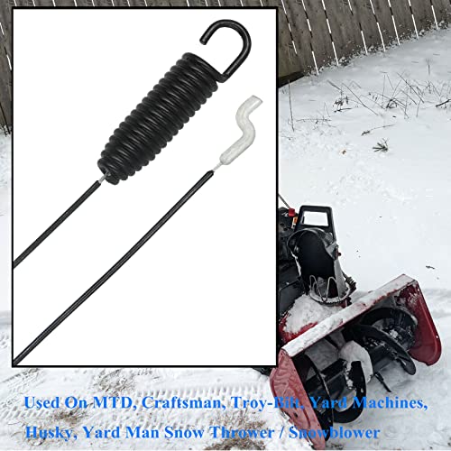 AILEETE 946-05067 Wheel Clutch Cable for MTD Craftsman Cub Cadet Troy-Bilt Yard Machines Husky Yard Man 2-Stage Snow Thrower Snowblower 746-05067 Drive Cable