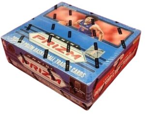 2021-22 panini prizm nba basketball factory sealed retail box 24 packs of 4 cards, 96 cards in all. 24 inserts or prizm parallels per box. exclusive pink pulsar. chase autographs and rare parallel rookie cards of cade cunningham, josh giddey, scottie barn