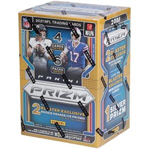 2021 panini prizm football factory sealed blaster box *fanatics exclusive*