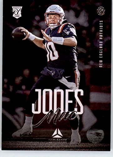 2021 Panini Chronicles Luminance Update Rookies #205 Mac Jones RC Rookie New England Patriots NFL Football Trading Card