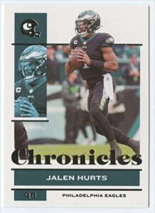 2021 panini chronicles #71 jalen hurts philadelphia eagles nfl football trading card