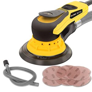 PHENDO Random Orbital Sander Brushless 350W 3A Multi-function Variable Speed Electric Corded Orbital Sanders Machine for Woodworking, car, Drywall Sanding, Polishing…