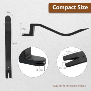 SDSNTE 4140 Steel Roof Snake Tool for Efficient Roof Repair and Shingle Removal