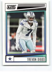 2022 score #228 trevon diggs nm-mt dallas cowboys football nfl