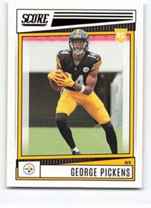 2022 score #383 george pickens nm-mt rc rookie pittsburgh steelers football nfl