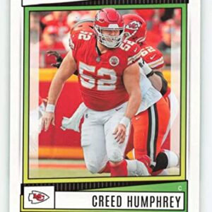 2022 Score #114 Creed Humphrey NM-MT Kansas City Chiefs Football NFL