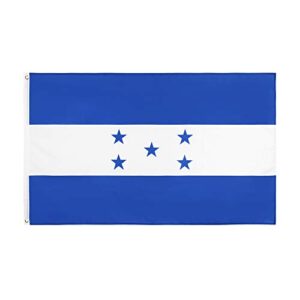 anjor honduras flag 3x5fts - honduran flags with brass grommets 3 x 5 ft