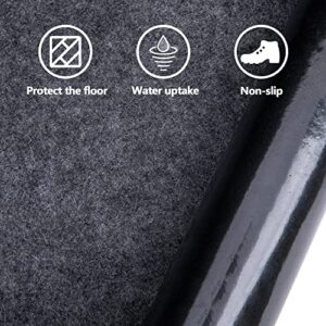 Tmovjxv 74 x 72 Inch Anti-Slip Hot Tub Mat-Waterproof Hot Tub Flooring Protector Mat-Absorbent Home Equipment Mat for Protect The Hot Tub Pool Floor from Wear