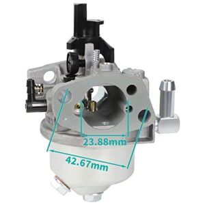 SIMPERAC 592447 Carburetor for Briggs and Stratton 595785 Carburetor 591154 Snow Thrower 13A137 13D137 Engine