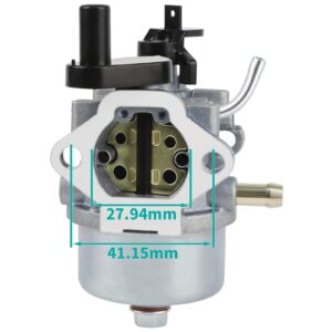 SIMPERAC CCR2450 Carburetor for Toro CCR3650 Snow Blower 38584 Carburetor Replace for Briggs & Stratton 801396 Engine Carb.