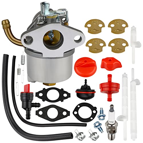 SIMPERAC 594014 Carburetor for Briggs and Stratton 594015 798918 590907 Snow Blower Carburetor for Craftsman 536.881851 8.5HP Engine 593358 Carburetor Replace for Briggs Stratton 594015