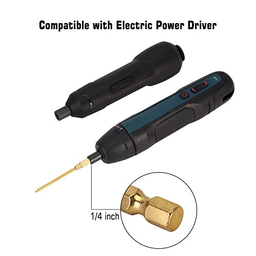 INJORA RC Tool Kit 6 in 1 Screwdriver Quick Change Allen Key Hexagon Screwdrivers for SCX24 Gladiator Bronco C10 JLU Deadbolt FMS FCX24 Micro Car