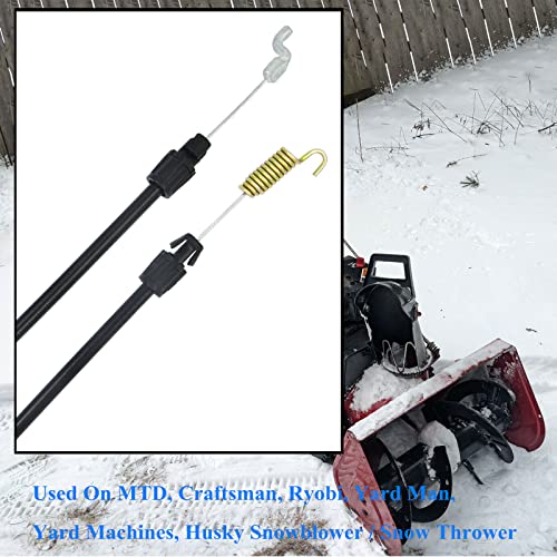 AILEETE 946-0910A Clutch Cable for MTD Craftsman Ryobi Yard Man Yard Machines Husky Snowblower Snow Thrower 746-0910 746-0910A