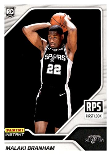 MALAKI BRANHAM RC 2022-23 Panini Instant RPS 1st Look ROOKIE /1226#18 Spurs NBA