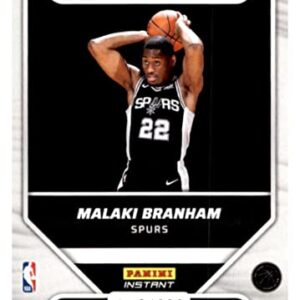 MALAKI BRANHAM RC 2022-23 Panini Instant RPS 1st Look ROOKIE /1226#18 Spurs NBA